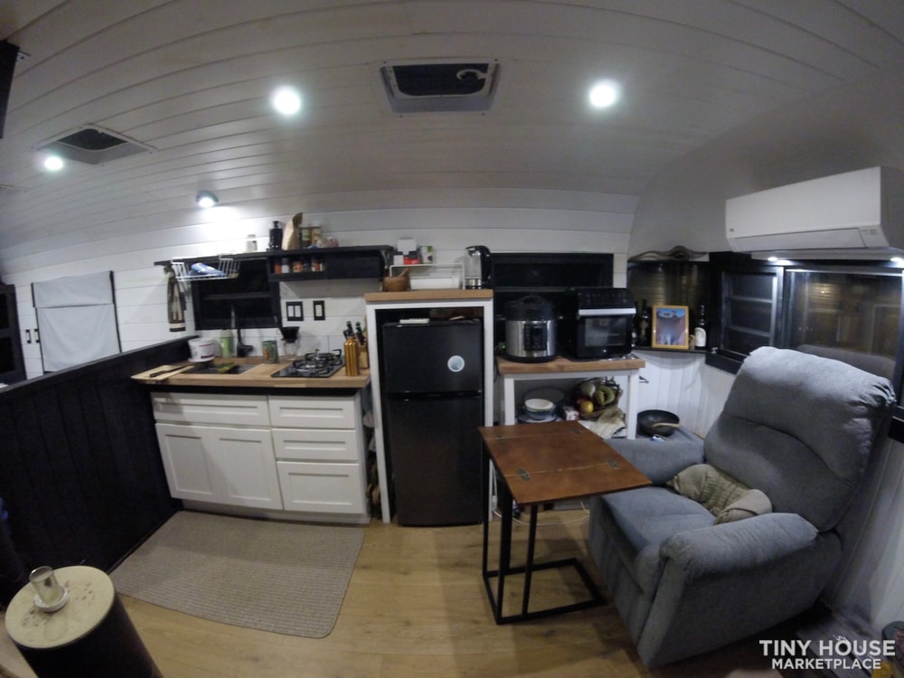 Single Story Four Season Tiny House in a Vintage Trailer Shell - Image 4 Thumbnail