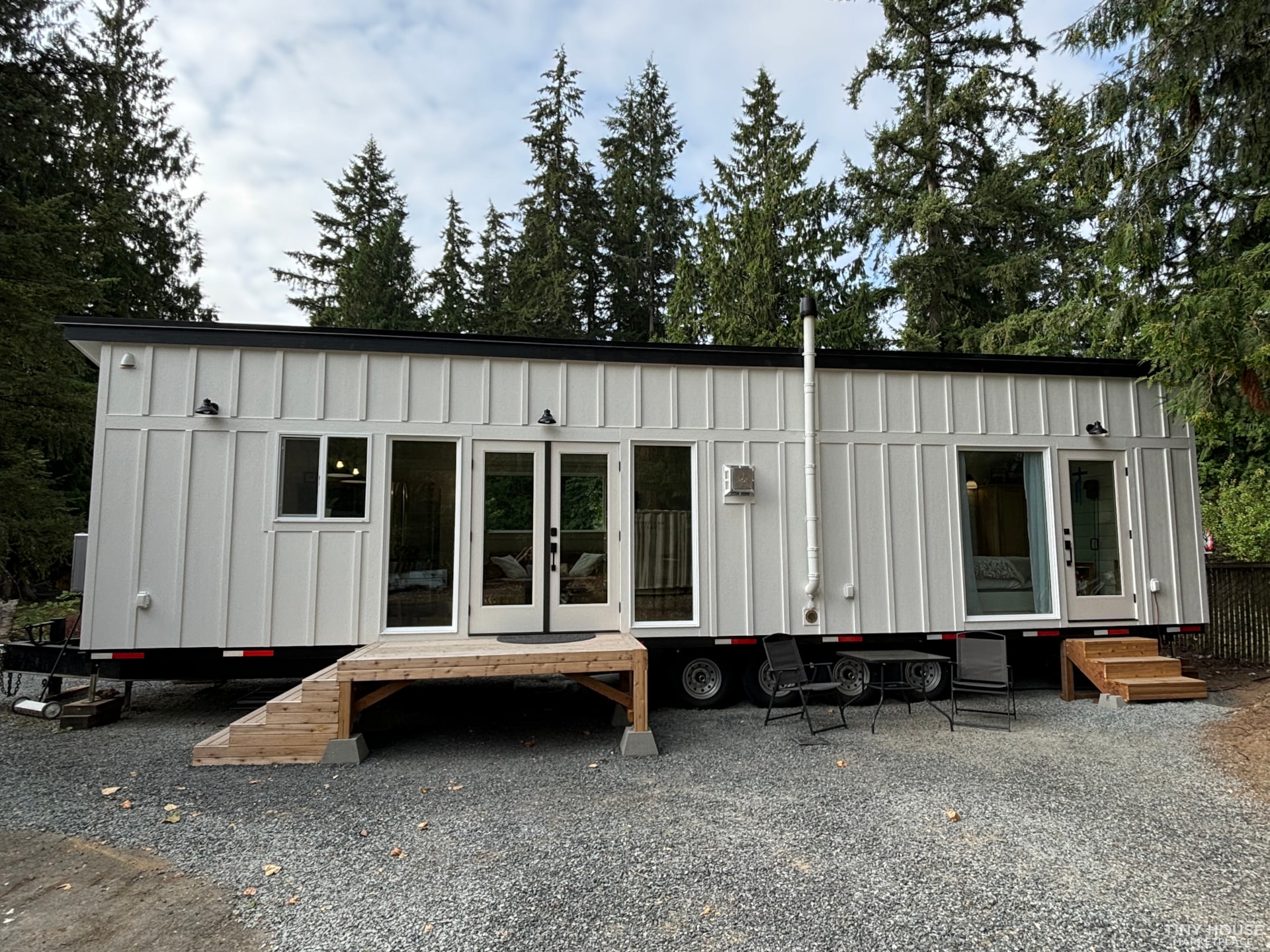 Spacious 10x40' Park Model Tiny House on Wheels - Image 1 Thumbnail