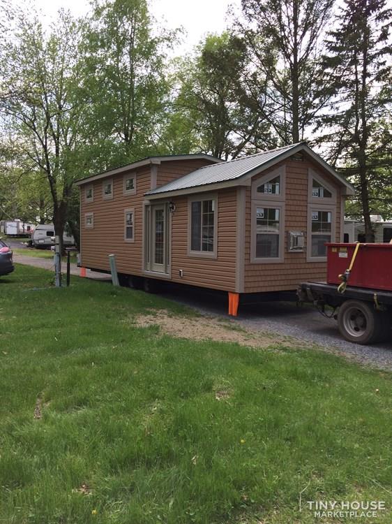 Spacious 2018 Custom 11x36 Park Model with High Dual Lofts