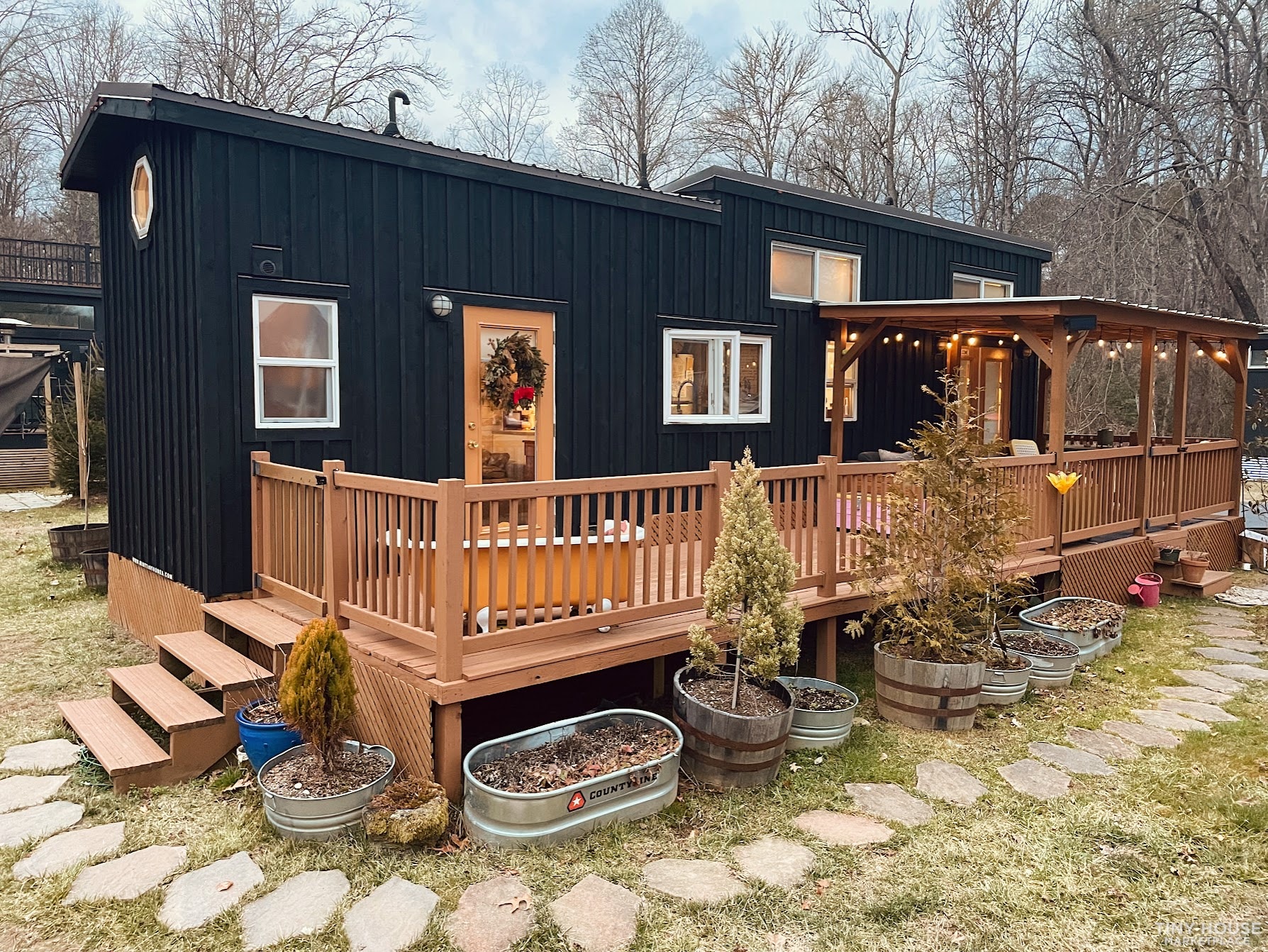 Spacious 3 Bed/1.5 Bath THOW with Deck & Downstairs Bed by Mint in Acony Bell!