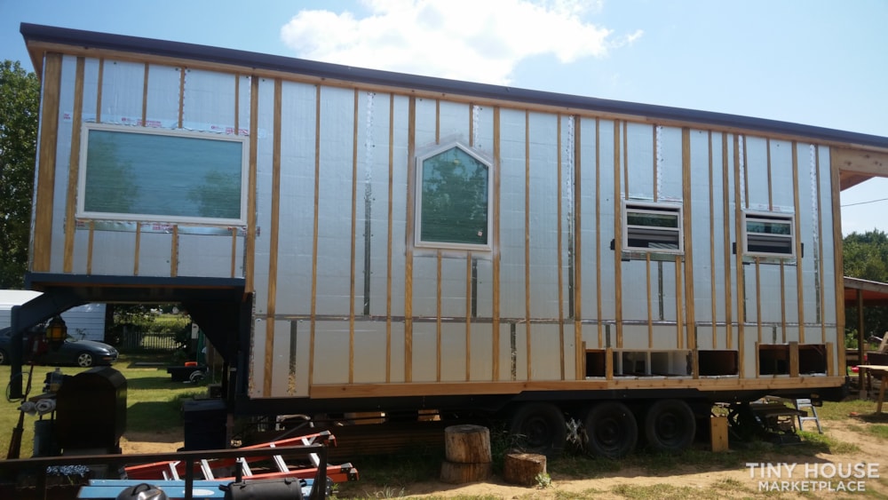 Stage 2 Custom Off-Grid Designed Tiny House On Wheels (THOW) Shell - Image 3 Thumbnail