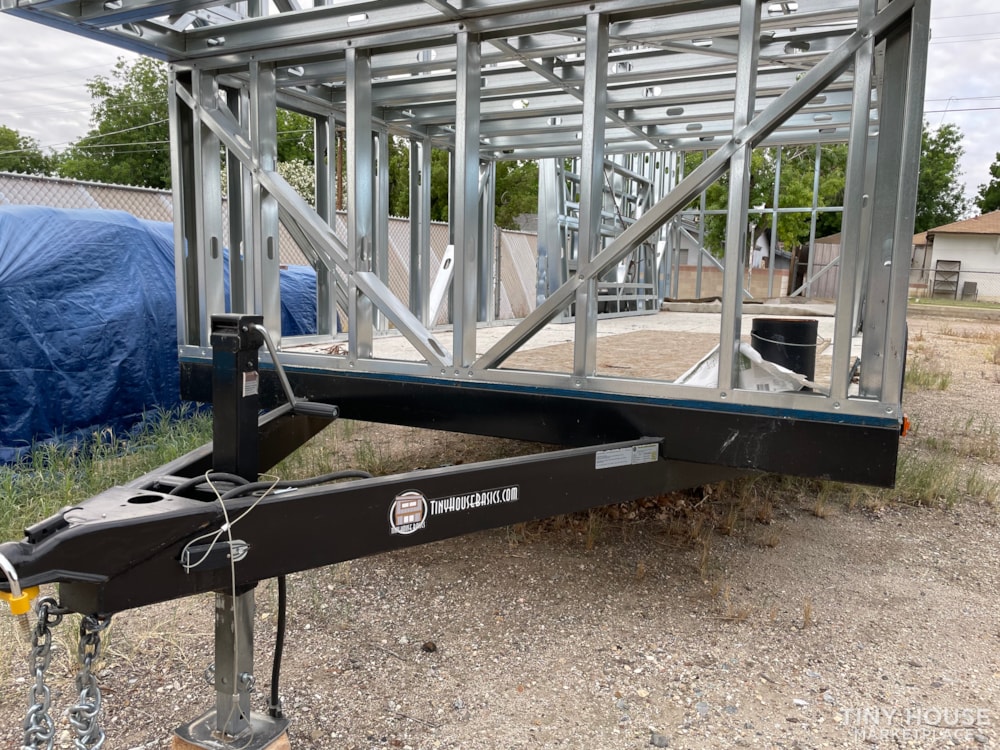 Started project with steel framing already up. 