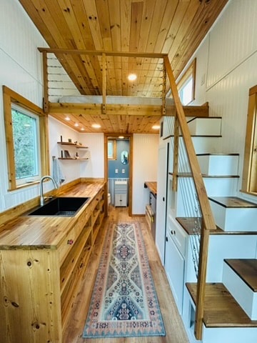 Steel-Framed 20’ Tiny House on Wheels | Like-New Condition - Image 2 Thumbnail
