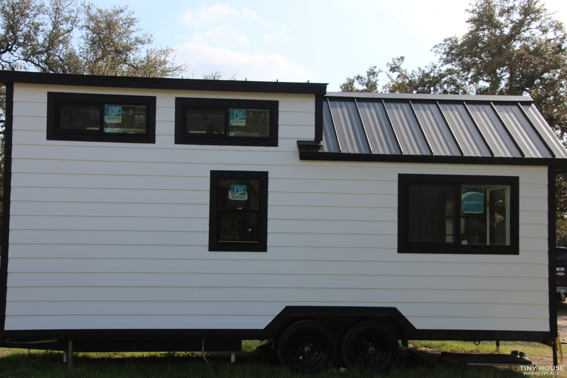 STEEL FRAMED 8.5x 24 Quality Built Tiny Home on Wheels-SPRAY FOAM INSULATED