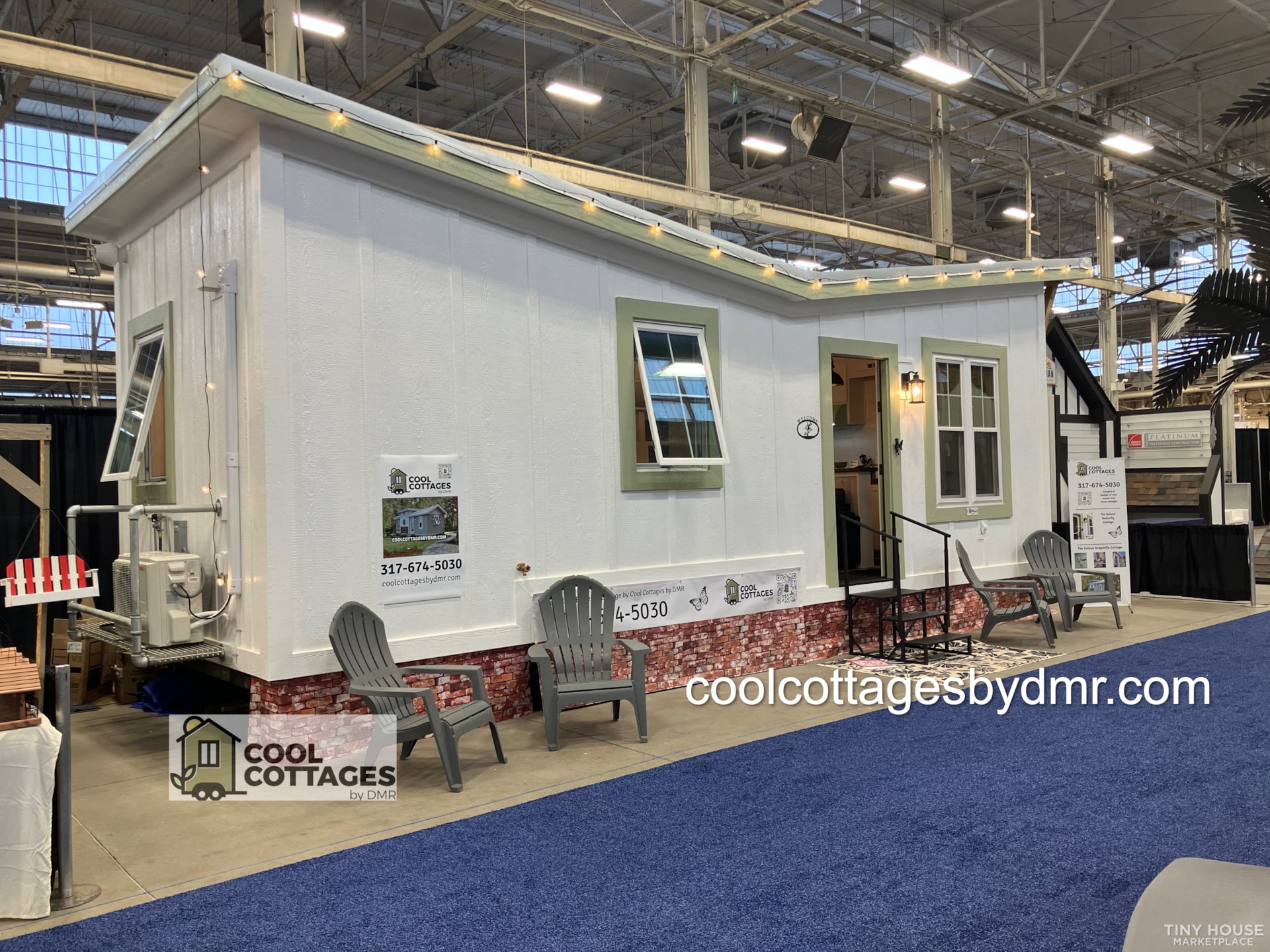 The Deluxe Butterfly Cottage  tiny home , 10'x28' , tri-axle trailer  - Image 3 Thumbnail