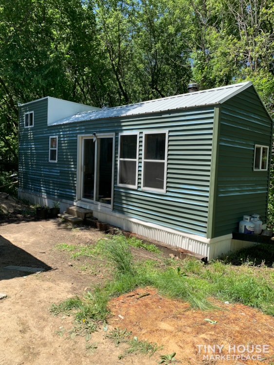 Three bedroom tiny house on trailer. 