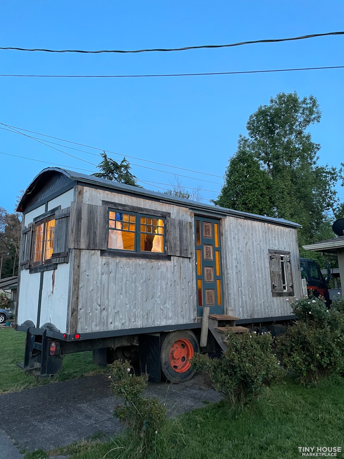 Tiny Abode Full of Magicka Built on GMC 6000 Diesel Truck