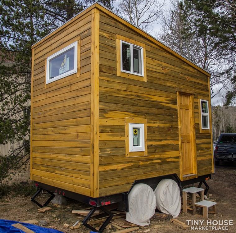 Tiny Cabin 12' x 8.5' Tiny House on Wheels - Image 2 Thumbnail