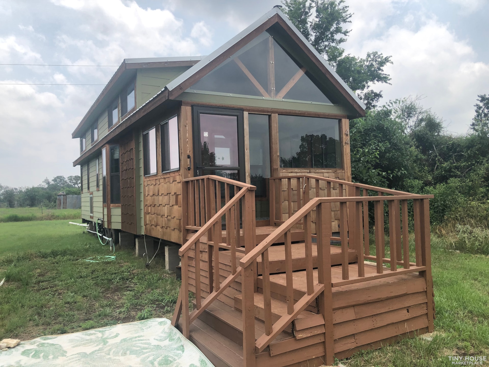 SOLD !!!  Tiny Home Park Model by Platinum Cottages 2021 Bayside - Image 2 Thumbnail
