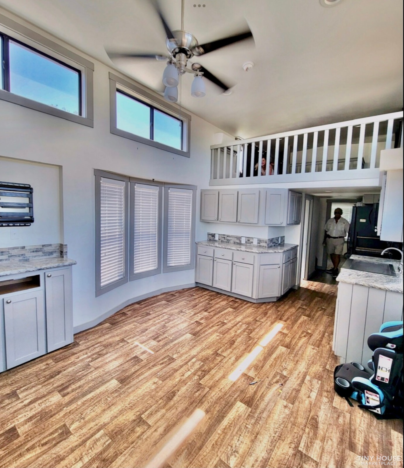 SOLD !!!  Tiny Home Park Model by Platinum Cottages 2021 Bayside - Image 4 Thumbnail