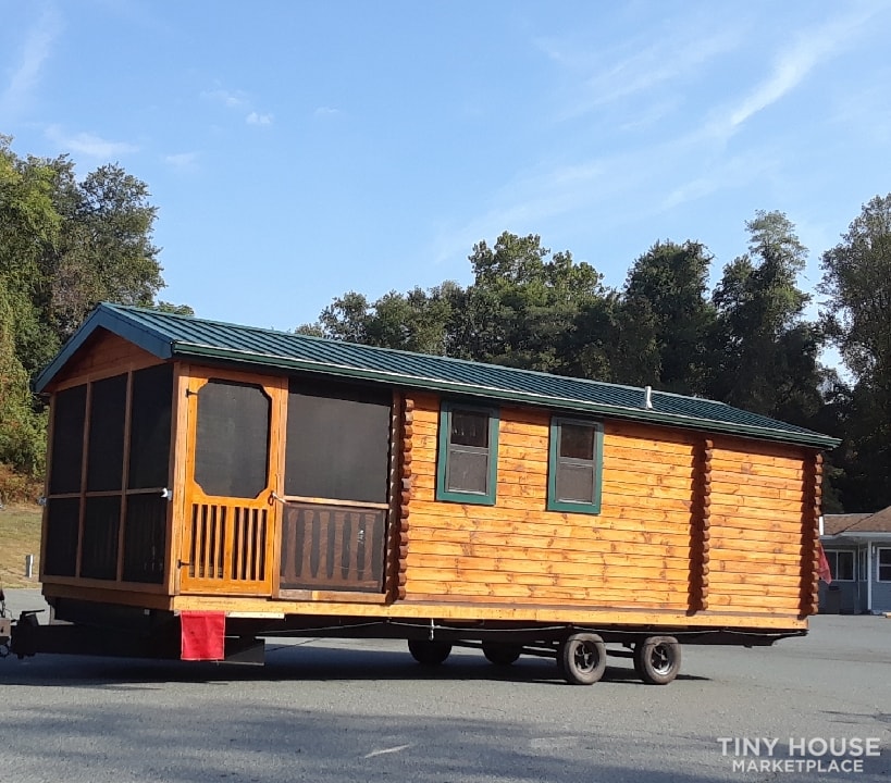 Tiny Home Log Cabin