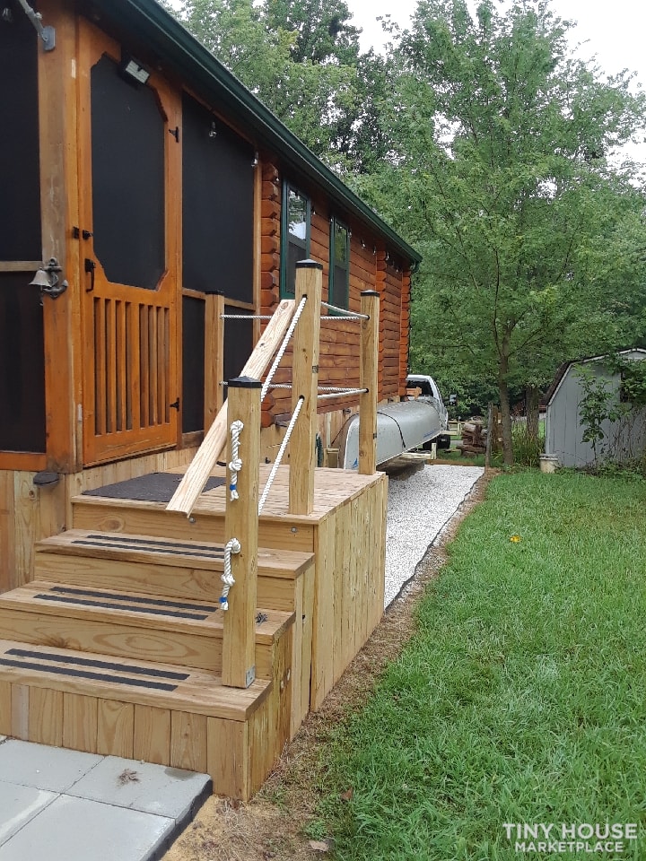 Tiny Home Log Cabin - Image 3 Thumbnail