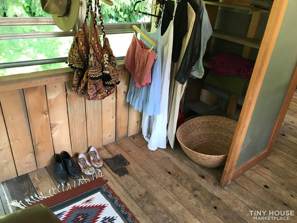 Tiny Home School Bus With Wooden Loft Cabin - Image 4 Thumbnail