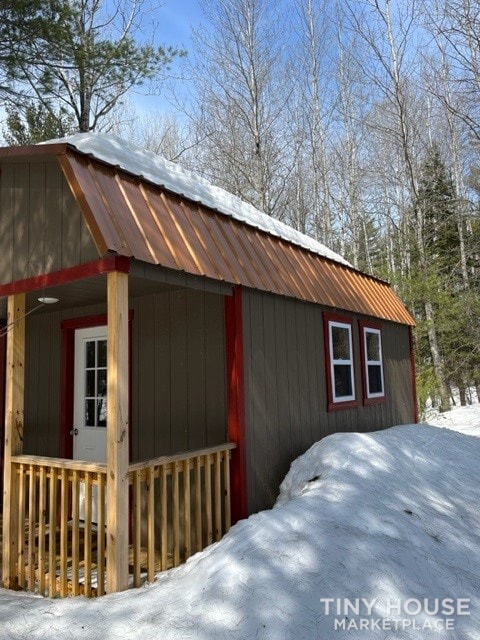 Tiny House 12x20 with covered povered porch - Image 3 Thumbnail