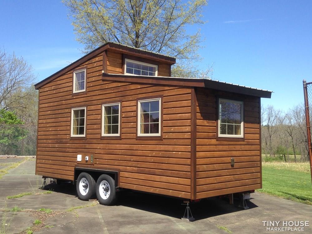 Tiny house on trailer just waiting for your final touches! Custom design! 