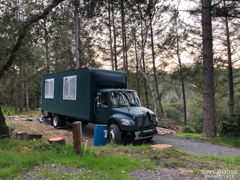 TINY HOUSE ON WHEELS FOR SALE - BOX TRUCK CONVERSION - Image 2 Thumbnail