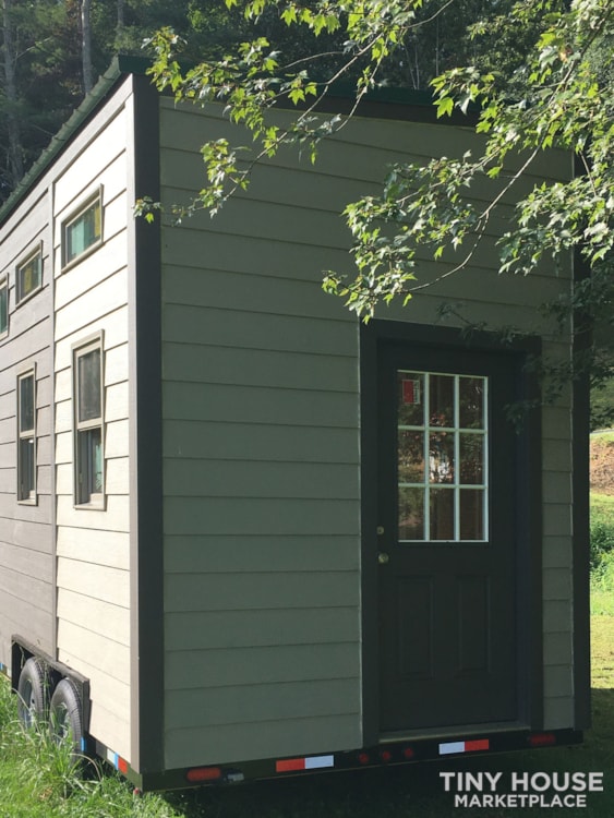 Tiny House Shell on Trailer 8x16 plus storage (aka doghouse)