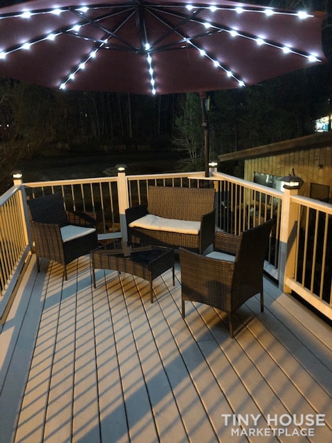Tiny House Shipping Container Roof Deck Fully Equipped - Image 2 Thumbnail