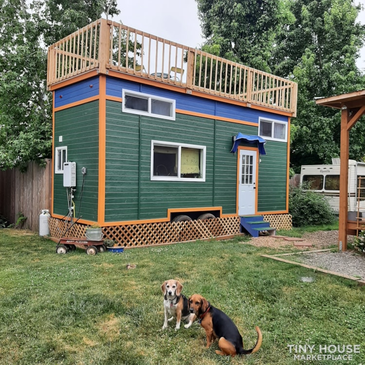 Tiny House THOW Two lofts rooftop deck - Image 1 Thumbnail