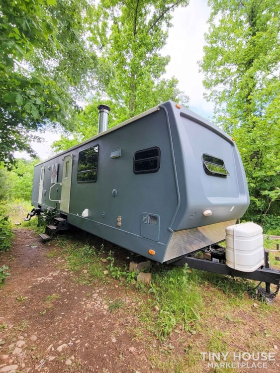 Tiny House Travel Trailer w/ Woodstove - Image 1 Thumbnail