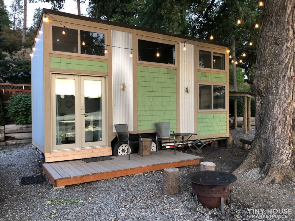 Lake Side Tiny House sale w/ available waterfront property rental