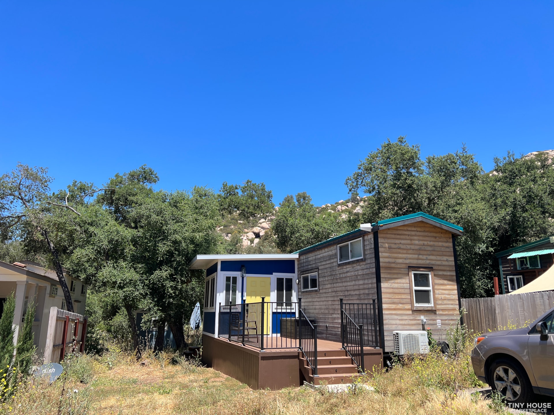 Tiny House with Sunroom Addition
