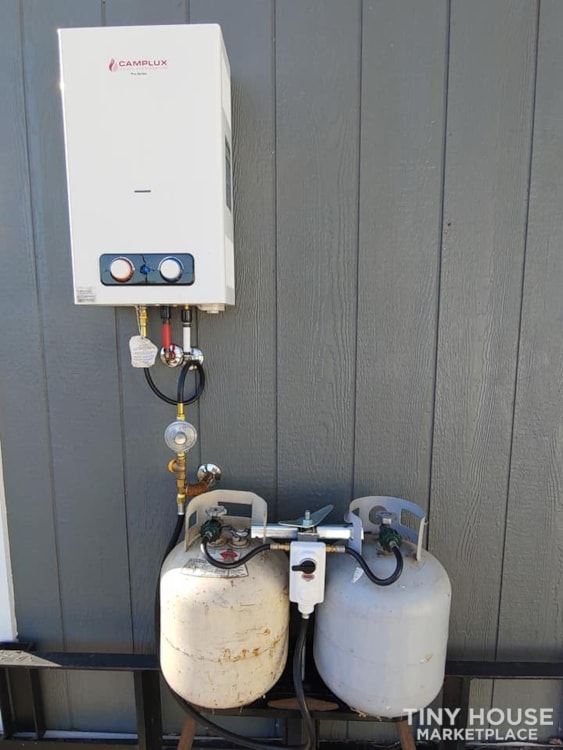 Custom Tiny house on Trailer with loft, Flush toilet, & Awning for Outdoor Life - Image 4 Thumbnail