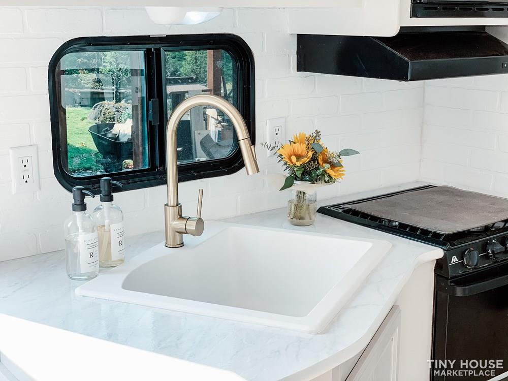 Towable 2 BDRM Camper Tiny House - Hitch Included 