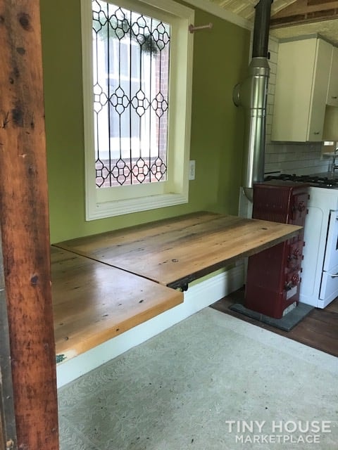 Train Caboose-Style w/ Loft, Trailer, 180sqft, Recycled & Reclaimed Materials - Image 3 Thumbnail