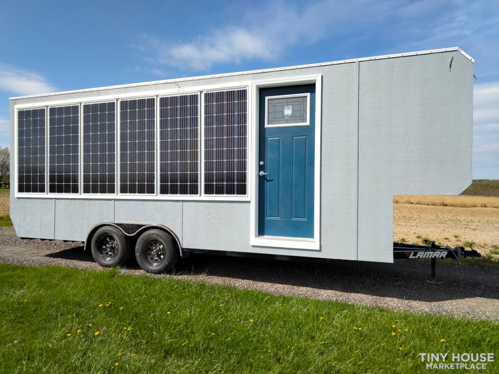 Ultralight On/Off Grid Solar Cabin