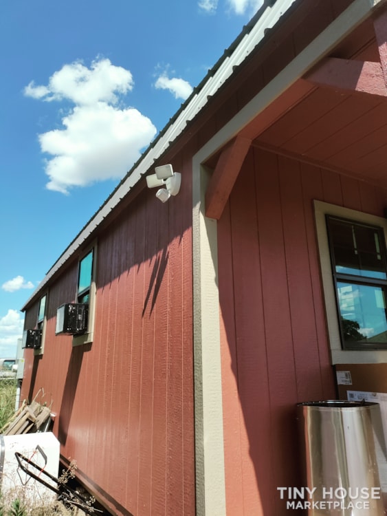 UNFINISHED 14'x30' Lofted Barn Style Cabin Shed Tiny Home - Image 2 Thumbnail
