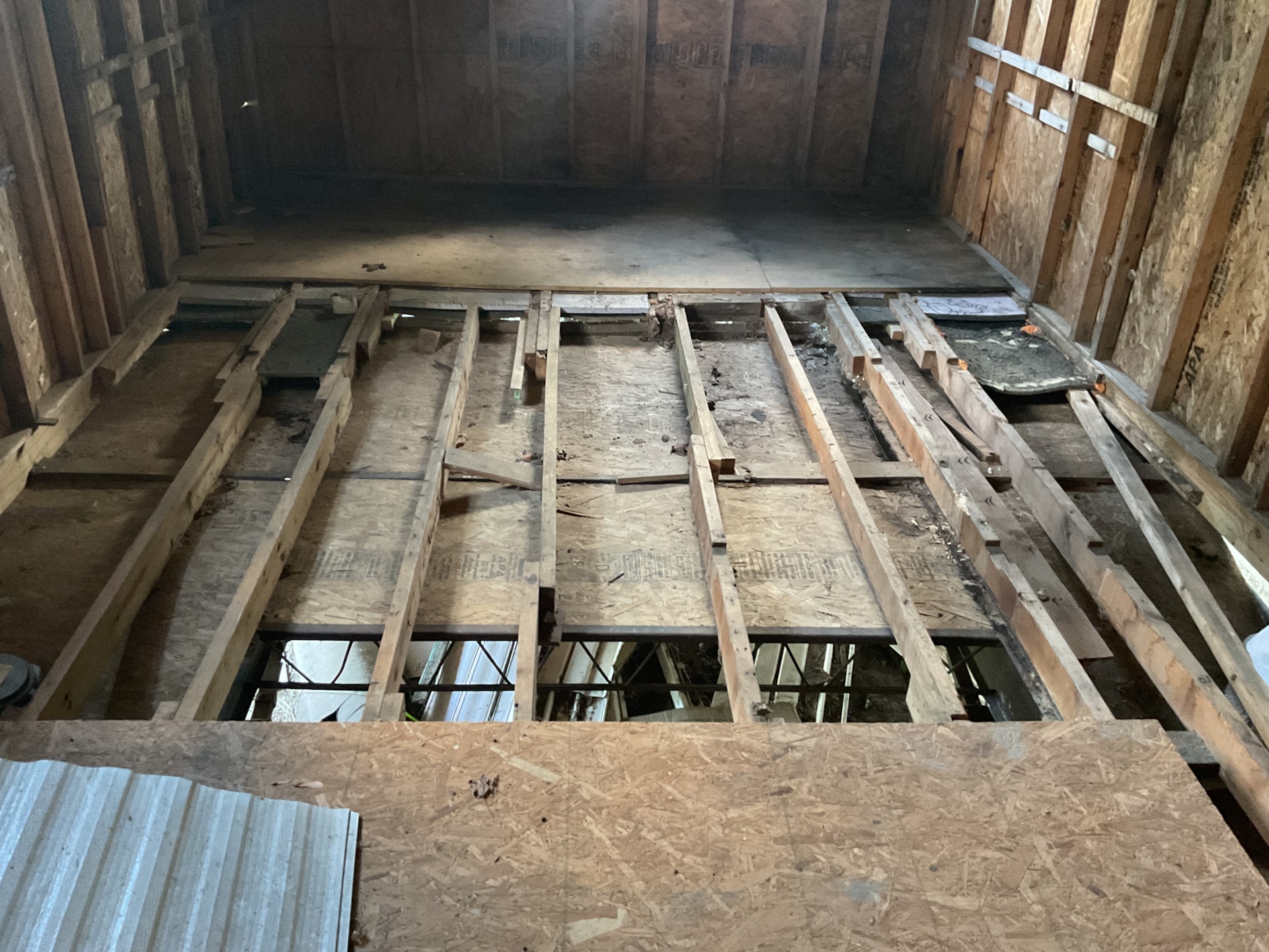 Unfinished Tiny Home, 34x14 feet, on 8” Steel  Frame, 12” Hitch Frame, 2 axles - Image 4 Thumbnail