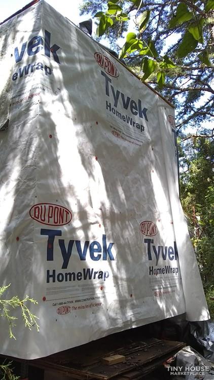 Unfinished Tiny Home Builders custom trailer & shell for half the material cost - Image 3 Thumbnail