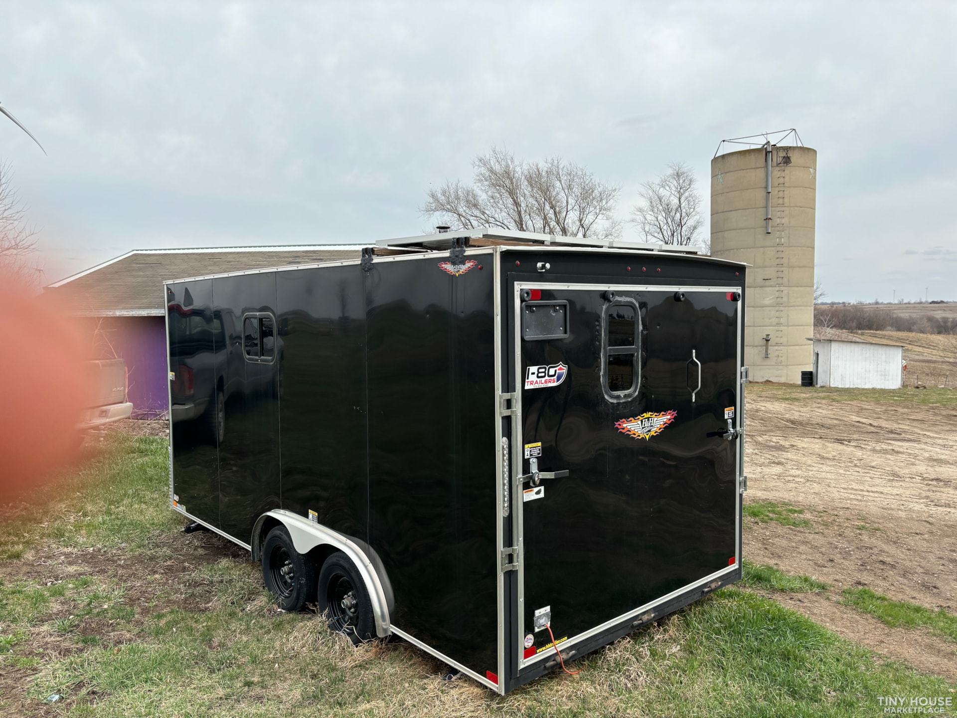 USED 8x16 Converted Cargo Trailer Tiny House - Image 2 Thumbnail
