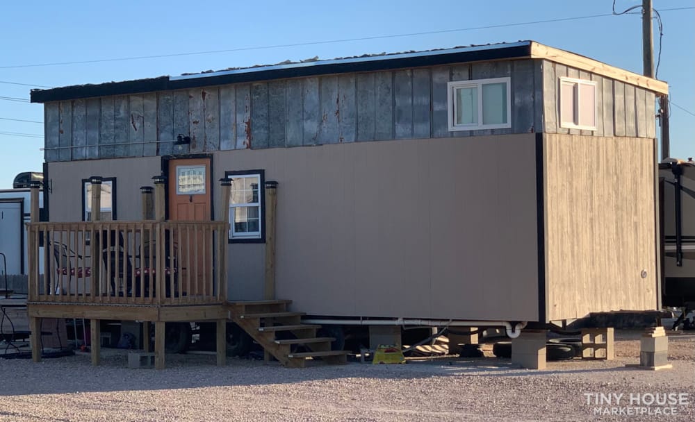 Western 10x30 Tiny House on Wheels for sale - Image 1 Thumbnail