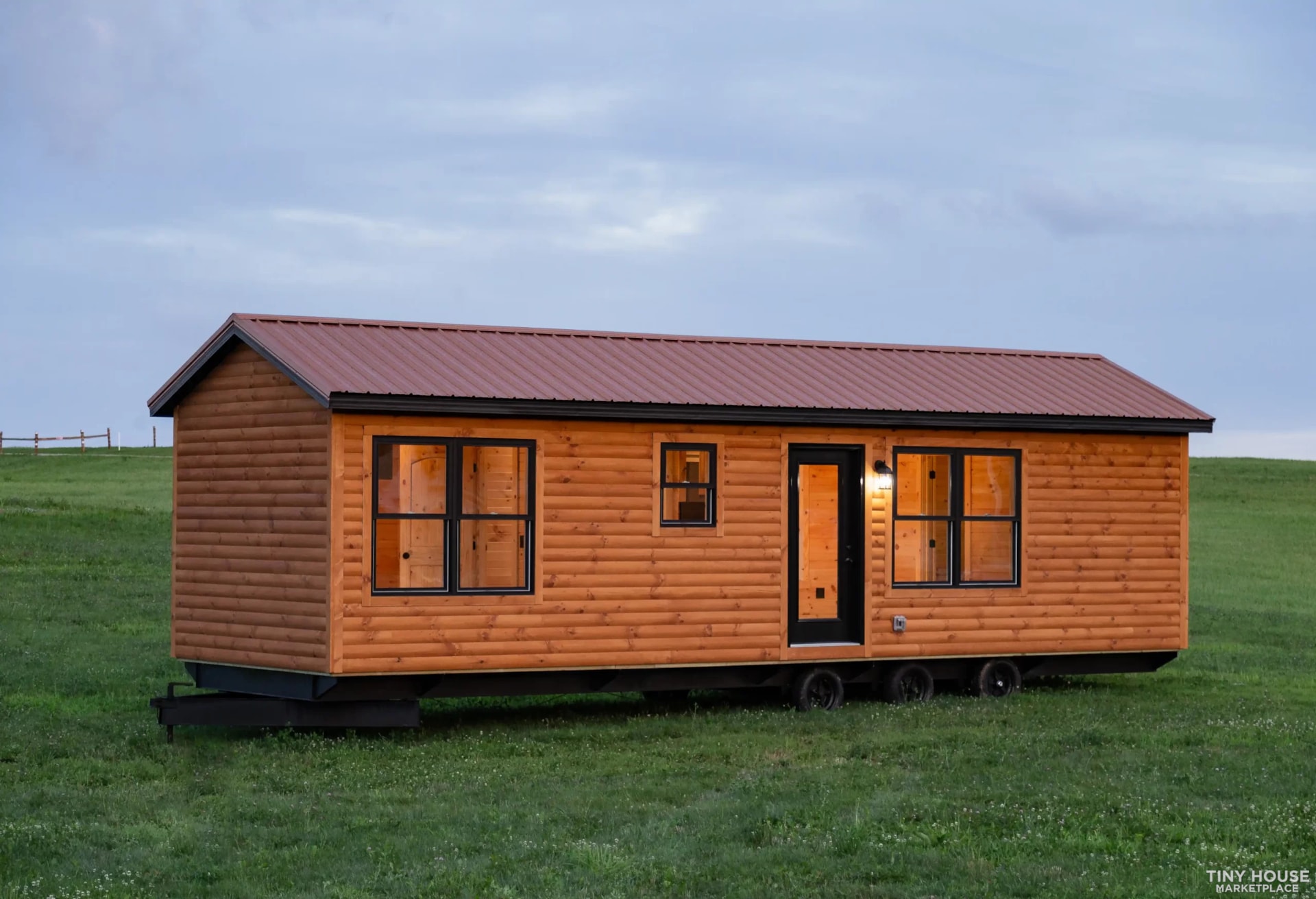 Brand New Wildfire Cabin: Rustic 384 sqft Retreat, Ready for Sale - Image 2 Thumbnail
