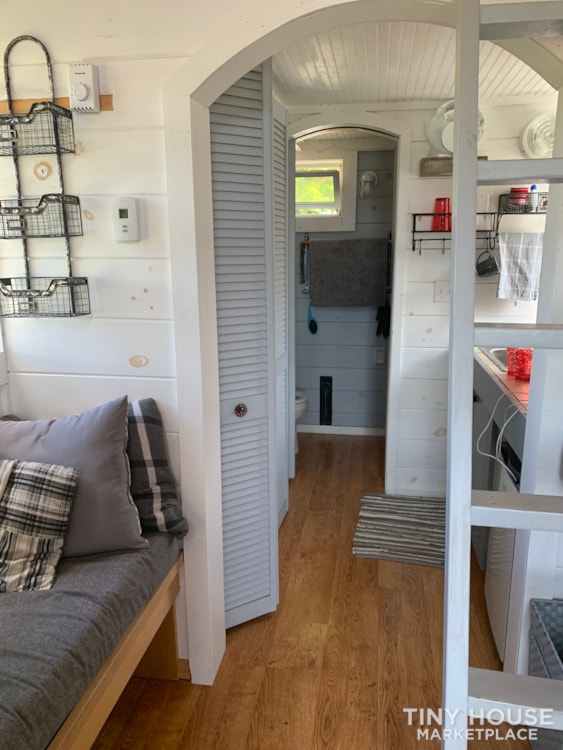 SOLD Winter Ready 8.5 x 24 Tiny Home with porch - Image 4 Thumbnail