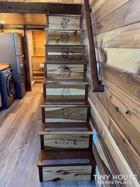 Woodworker's Cabin Tiny House on Wheels - PRICE REDUCED! - Image 2 Thumbnail