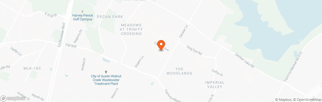 Map location for Village Farm Austin