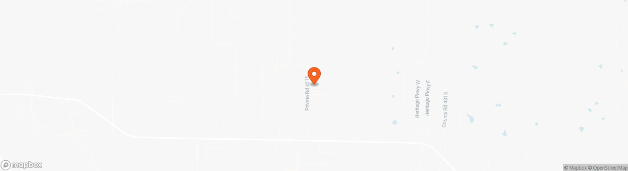 Map location for Tiny Lots on the Prairie, host of THOWs up to 10ft wide and 30ft long.
