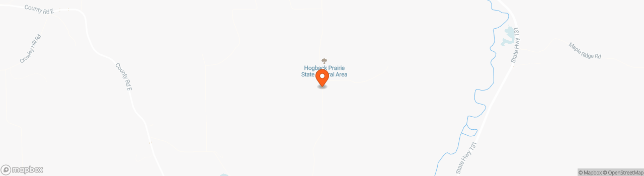 Map location for Scenic site for Tiny House on 305 acre farm