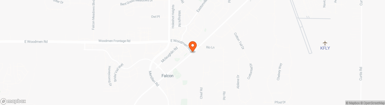 Map location for Tranquil LGBTQ+ Friendly Hobby Farm on Colorado's Eastern Slope