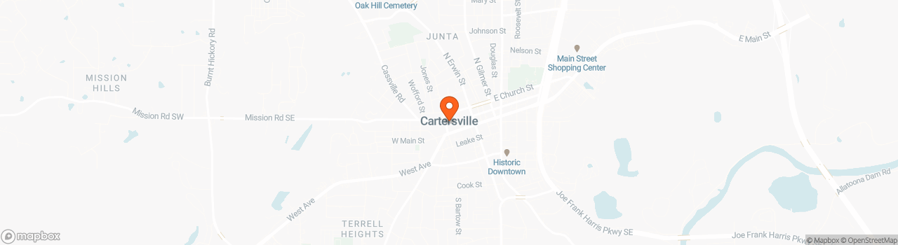 Map location for Tiny home 