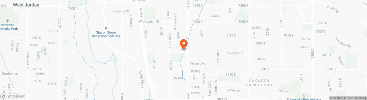 Map location for Brand New Custom Tiny House – High-End Build Built on  Iron Eagle Trailer