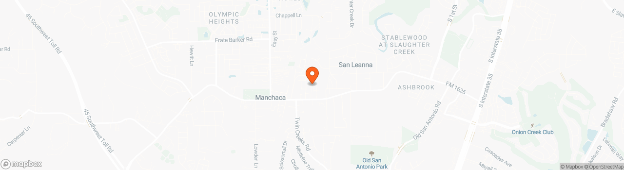Map location for Tiny home for sale in South Austin/Manchaca