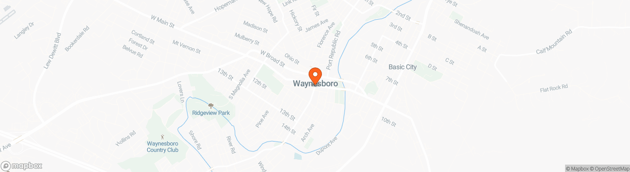 Map location for Dreamy Appalachian Mountains Tiny Home on Wheels