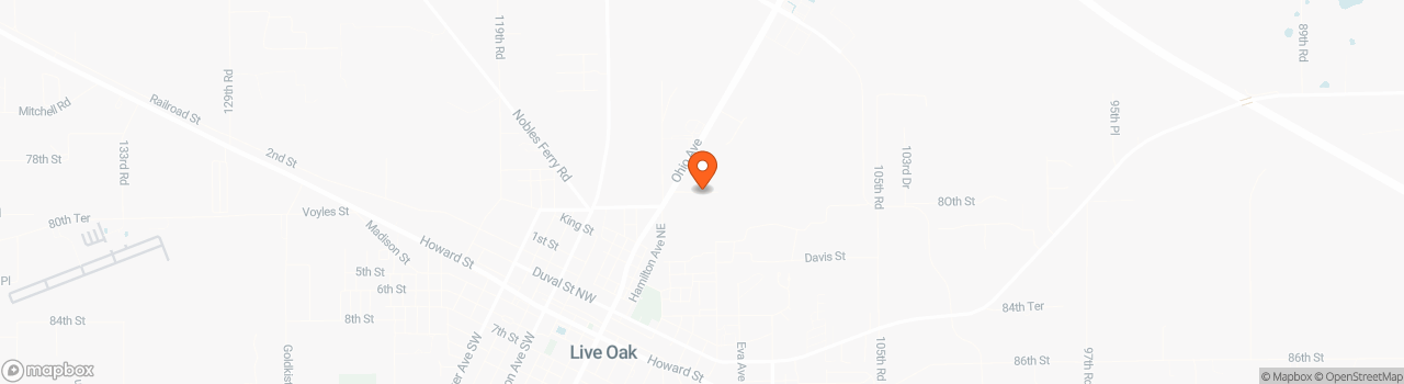 Map location for 20'x8' Portable Insulated Cabin (Power and Light Included)