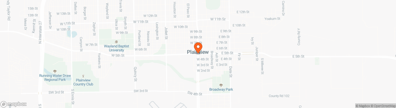 Map location for Tiny Blue House