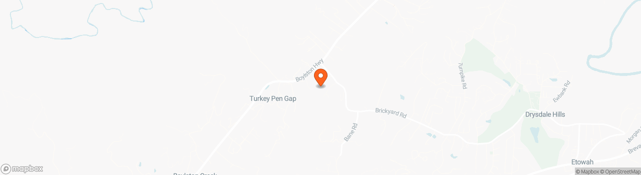 Map location for CREEKFRONT TINY HOME FOR SALE — ACONY BELL TINY HOME COMMUNITY 