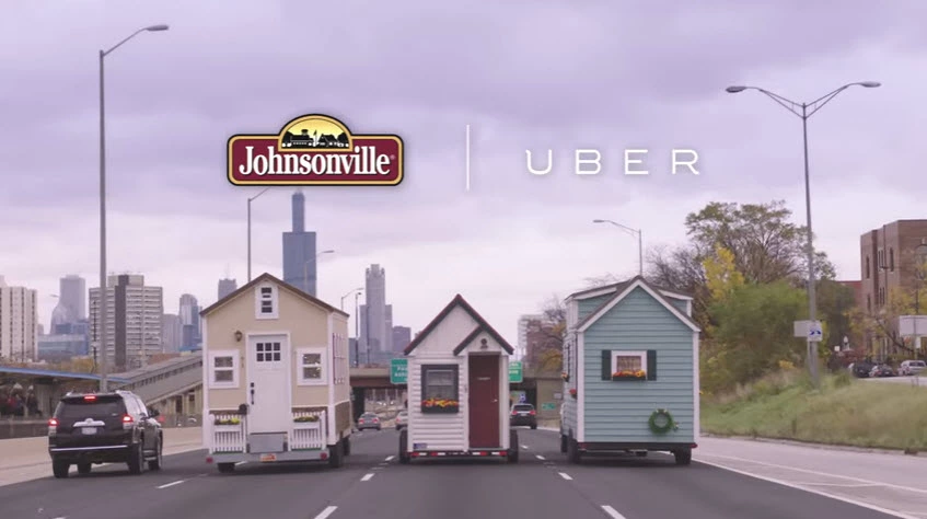 Tiny Home Builders House in Uber Commercial